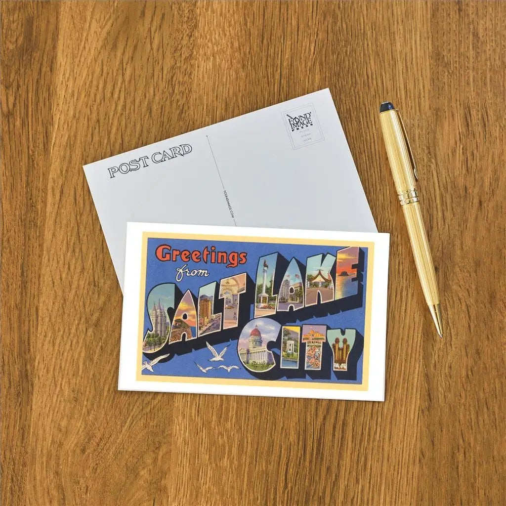 Greetings from Salt Lake City, Utah Postcard