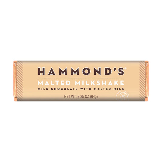 Hammond's Malted Milkshake Gourmet Chocolate Bar