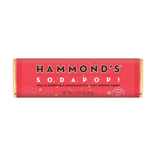 Hammond's Soda Pop Milk Chocolate Bar