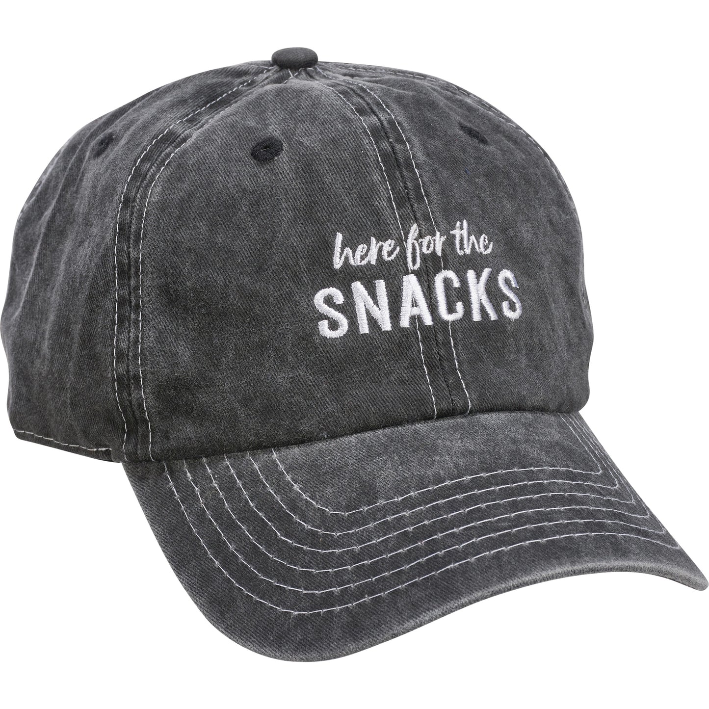 Here for the Snacks Baseball Cap
