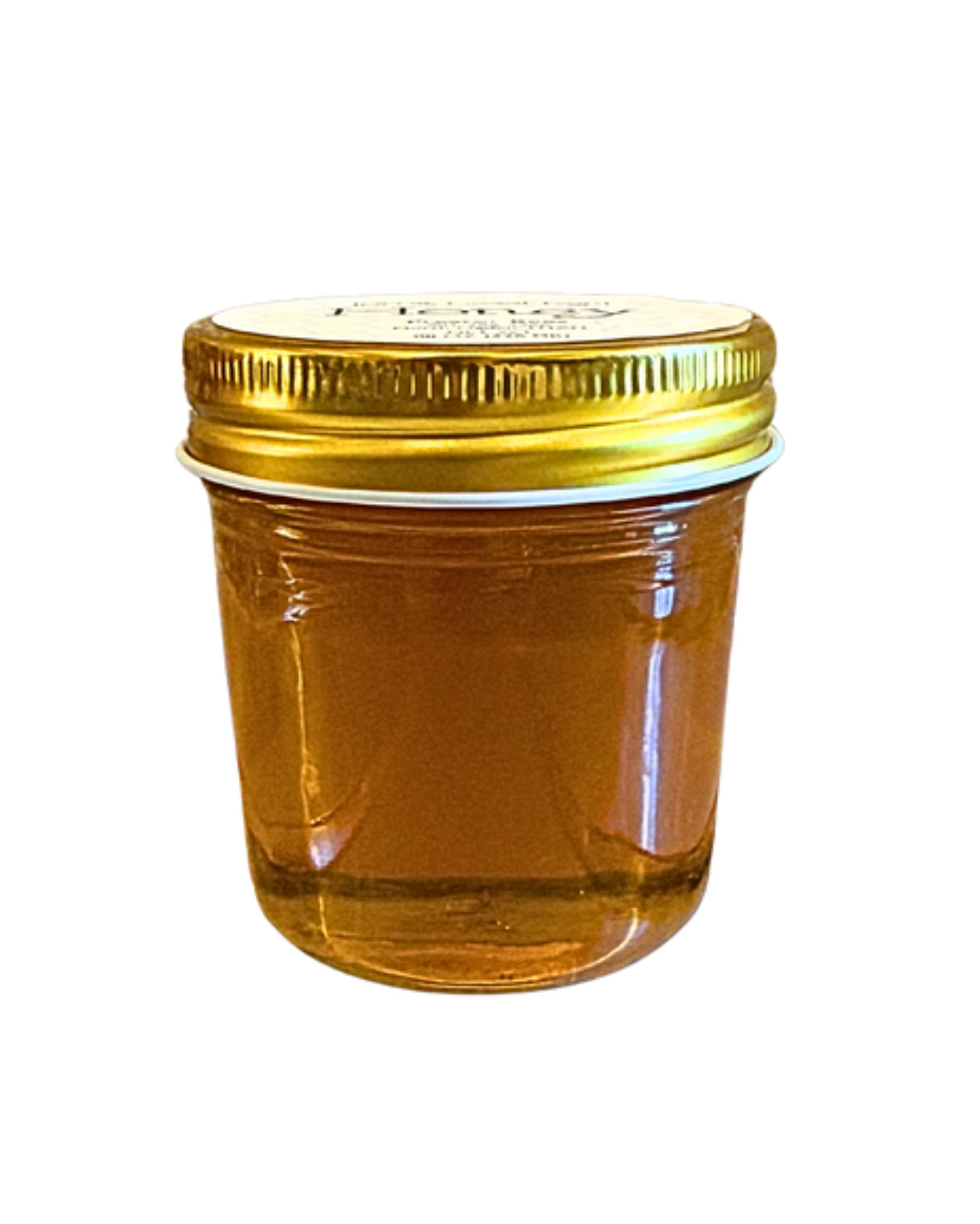 jar of 8 oz local utah honey