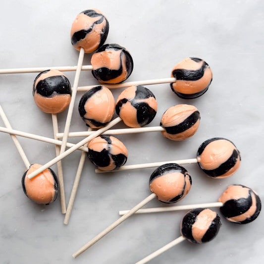 Jack-O'-Lantern Lollipops