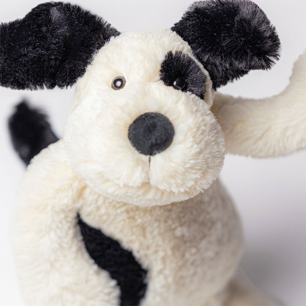 Jellycat | Bashful Black & Cream Puppy Original - Medium