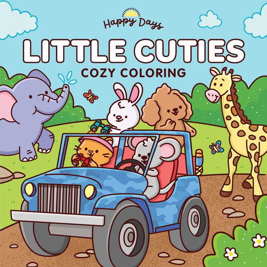 Little Cuties: Cozy Coloring Book
