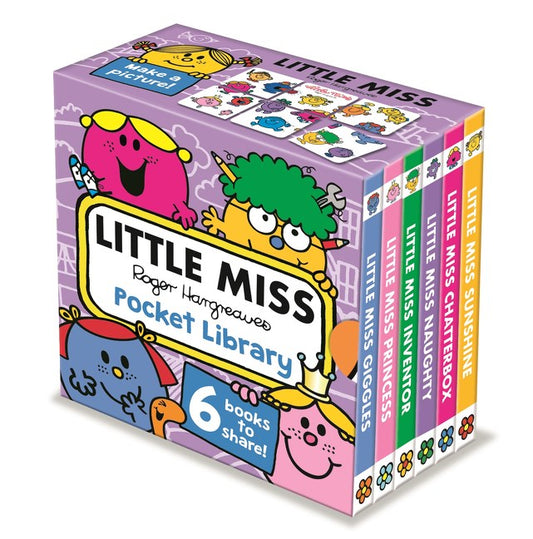 Little Miss: Pocket Library Board Book Set