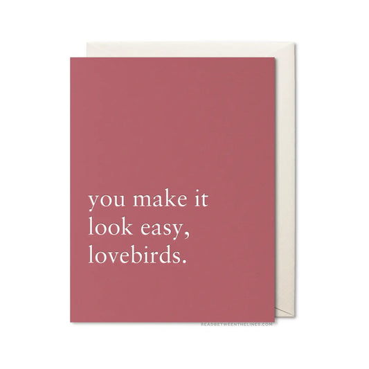 Lovebirds Card