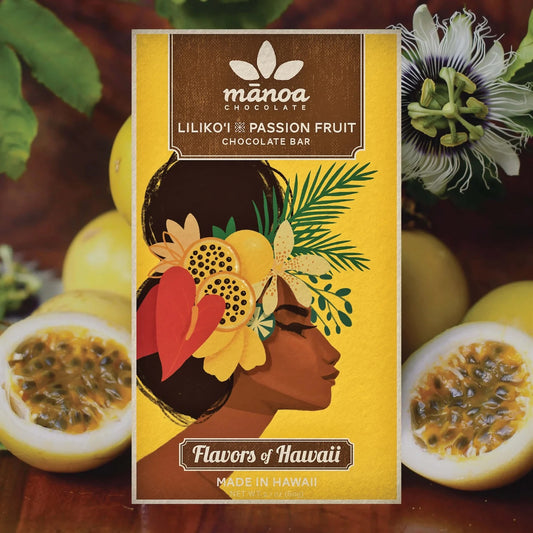 Manoa Chocolate Liliko'i Passion Fruit Bar