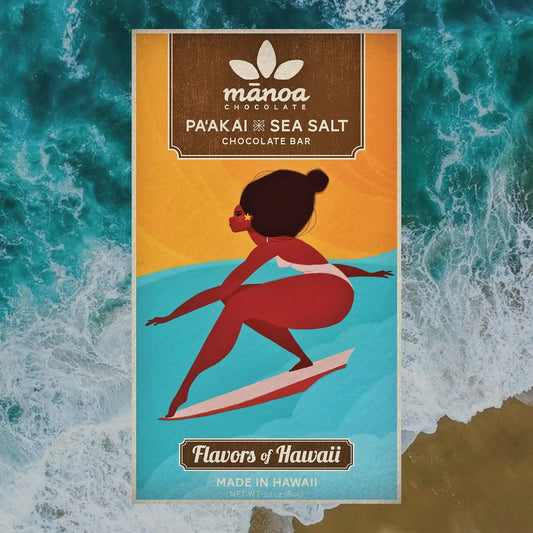 Manoa Chocolate Pa'akai Sea Salt Bar
