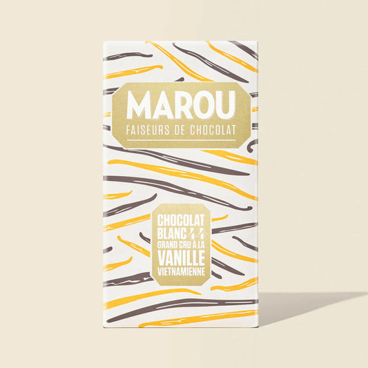 Marou | White Chocolate with Vietnamese Vanilla 44%, 80g