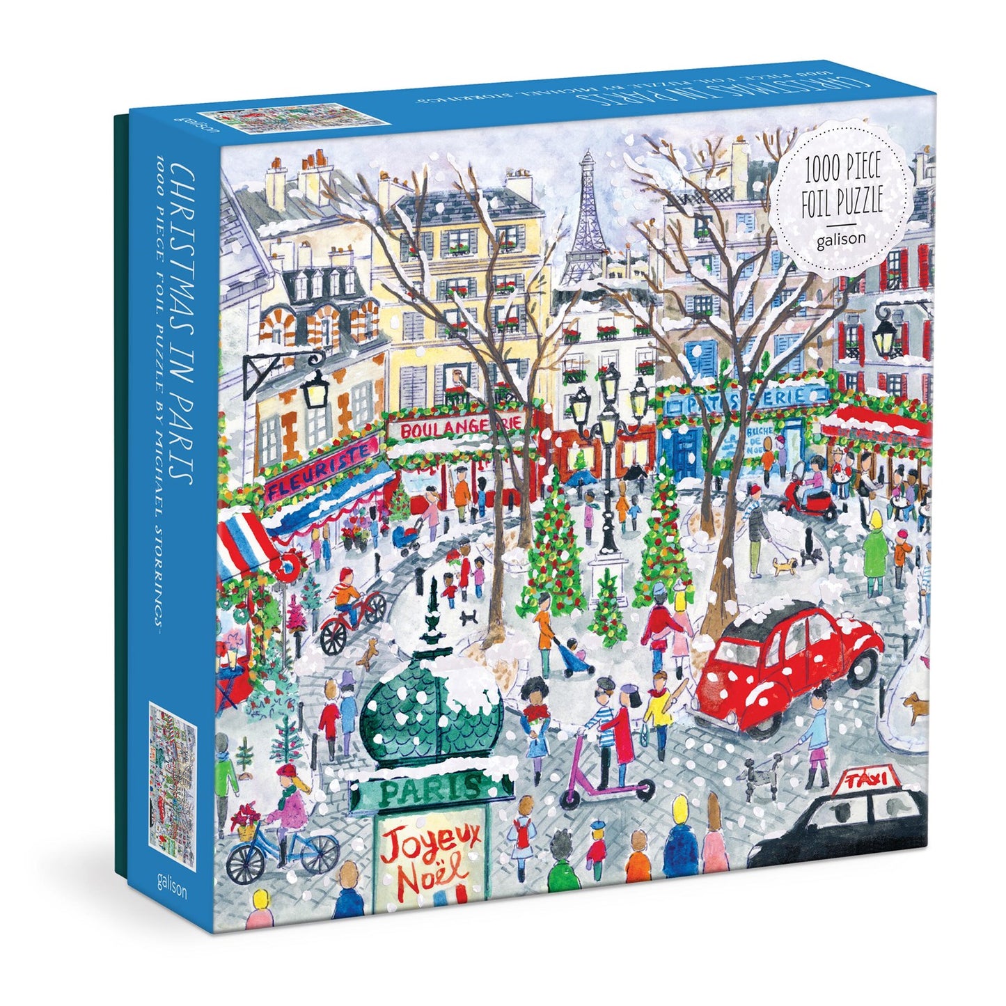 Michael Storrings Christmas in Paris 1000-Piece Puzzle