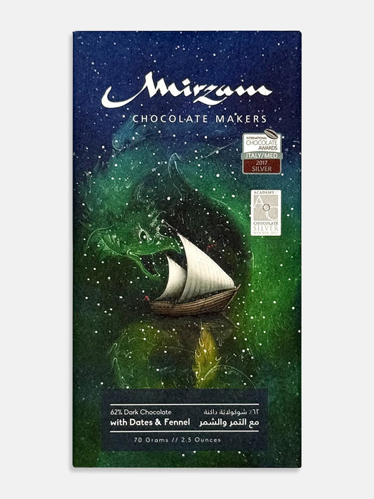 Mirzam | Dates & Fennel 62%, 70g