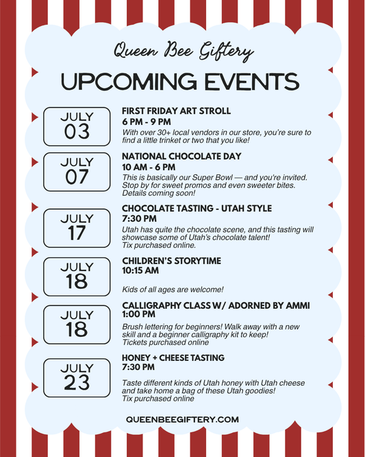 UPCOMING EVENTS