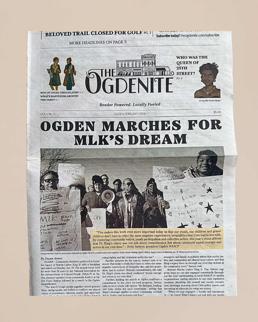 The Ogdenite Newspaper | Local Ogden News & Culture | Queen Bee Giftery