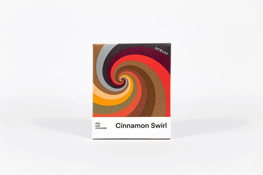 Ocelot Cinnamon Swirl Milk 42% Bar