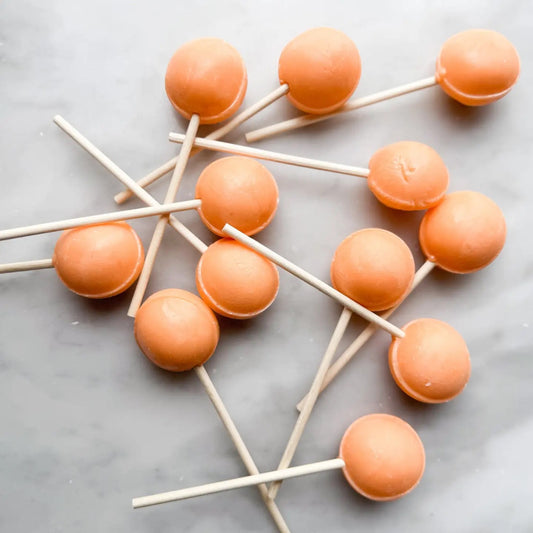 Orange Creamsicle Gourmet Lollipops