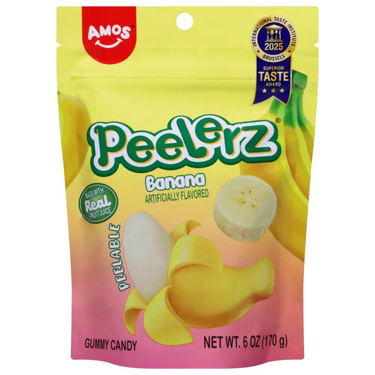 Peelerz Gummy Banana 6oz Bag