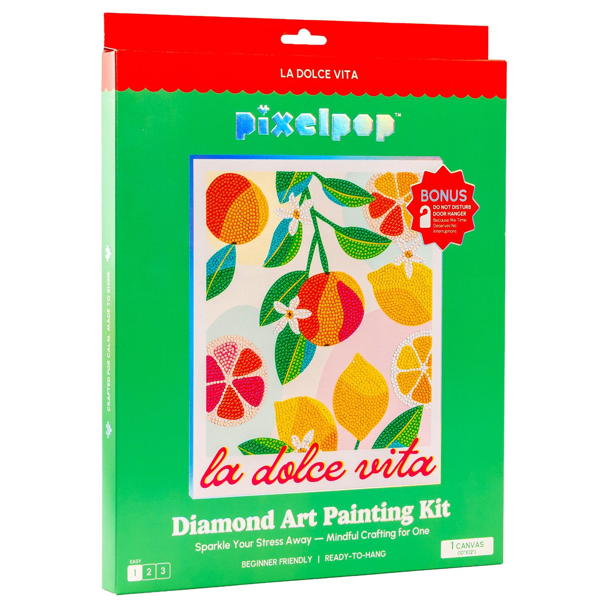 PixelPop La Dolce Vita Diamond Art Painting Kit