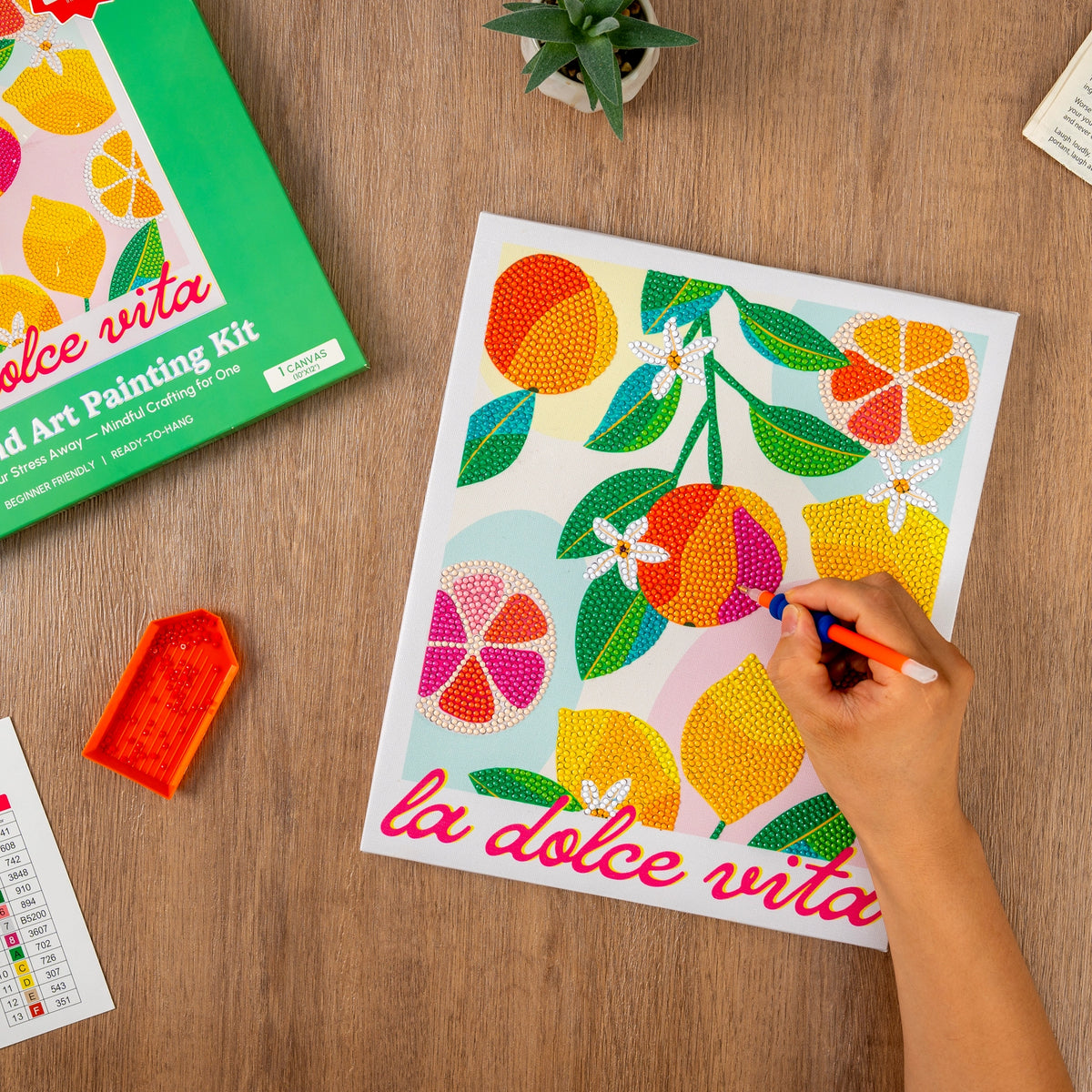 PixelPop La Dolce Vita Diamond Art Painting Kit