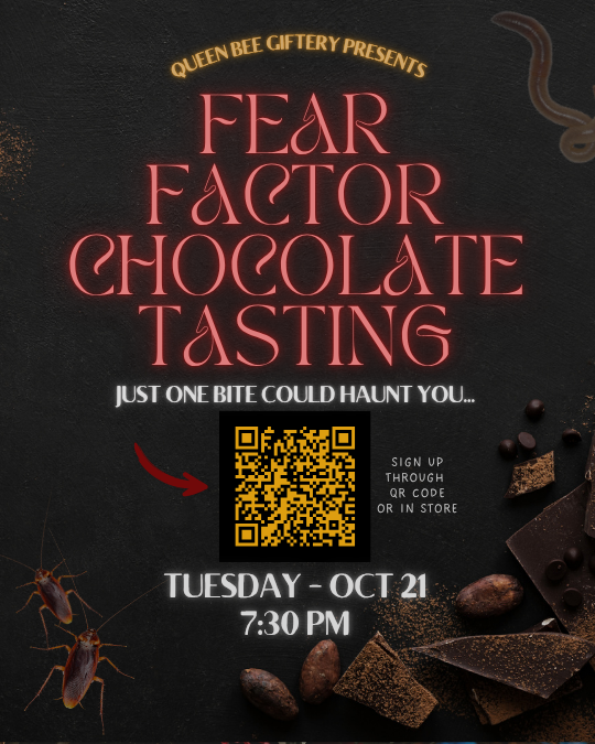 Fear Factor Chocolate Tasting