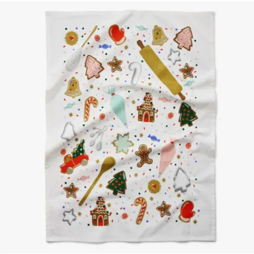 Christmas Cookies Tea Towel