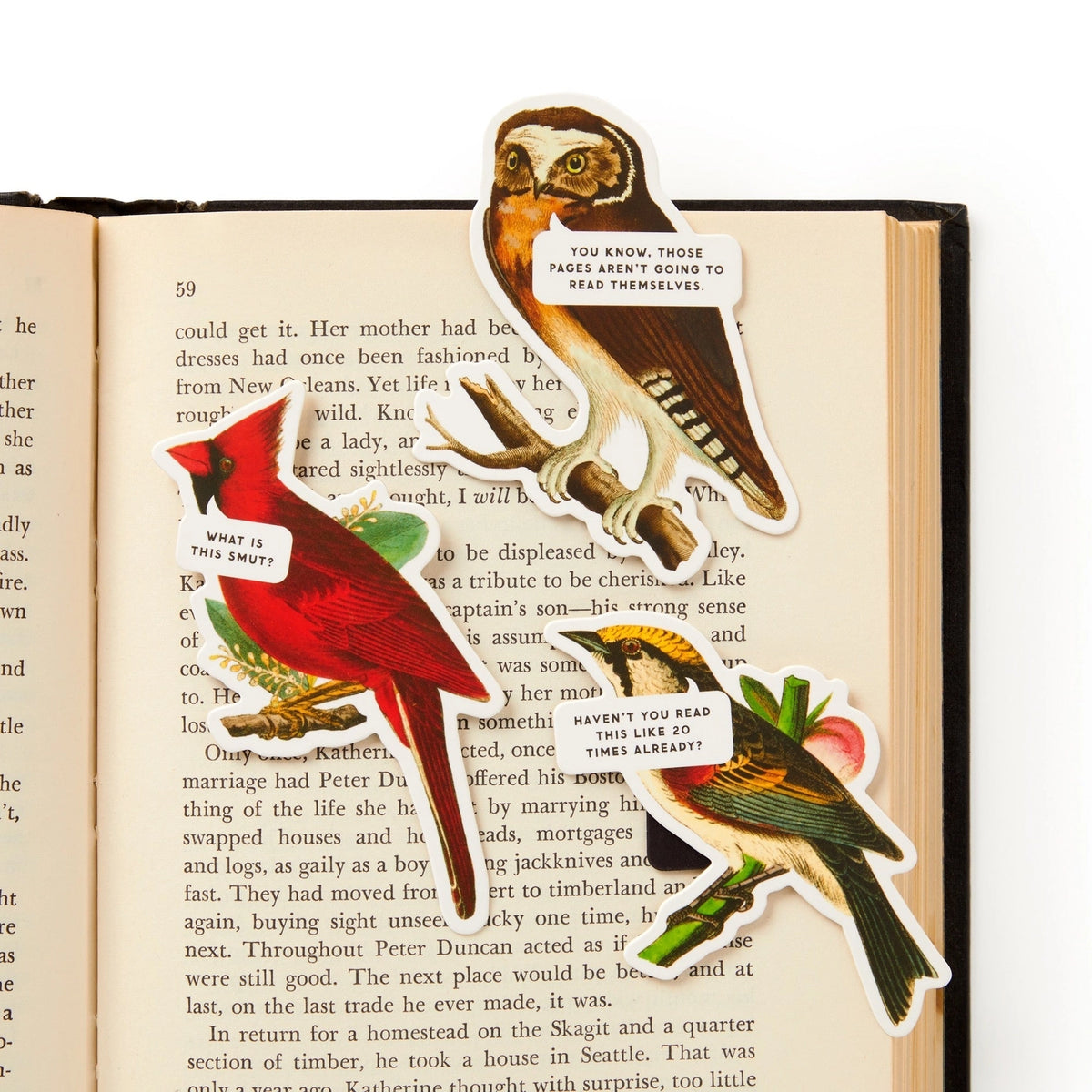 Brass Monkey | Salty Birds Magnetic Bookmarks