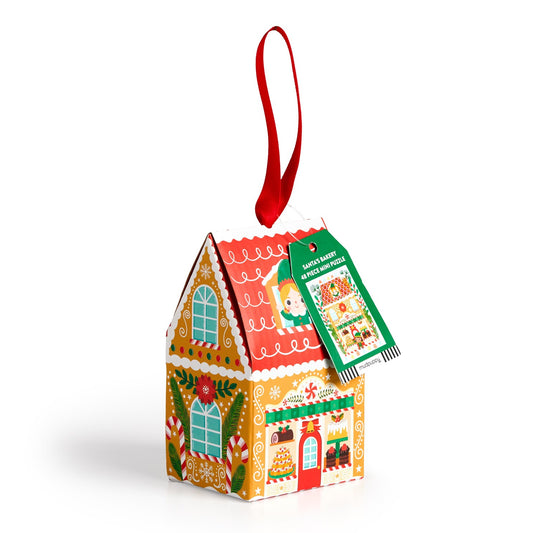 Santa's Bakery 48 Piece Puzzle Ornament