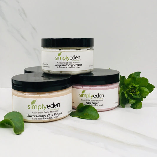 Simply Eden Goat Milk Body Mousse