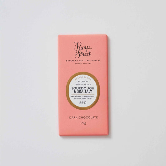 Pump Street Sourdough and Sea Salt 66% Dark Bar