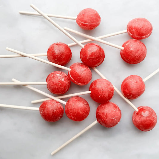 Sparkling Pomegranate Gourmet Lollipops