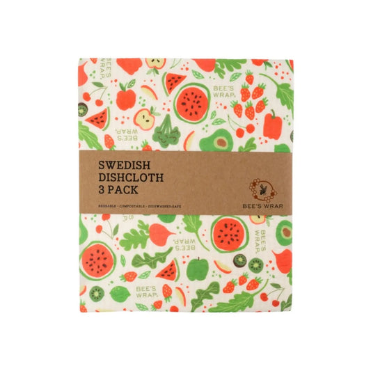 'Garden Party' Swedish Dishcloths 3-Pack