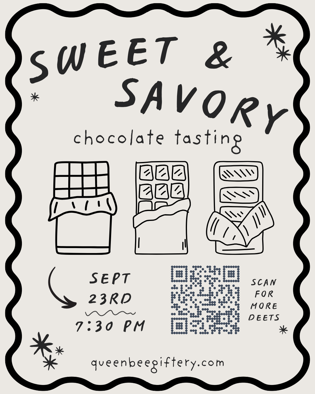 Sweet and Savory Chocolate Tasting