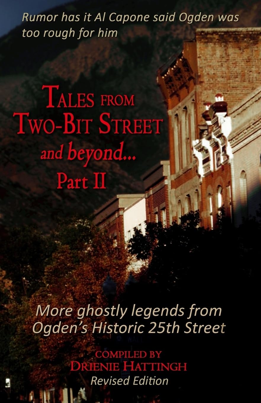 Book cover of 'Tales from Two-Bit Street and beyond... Part II' with a dark background and text.