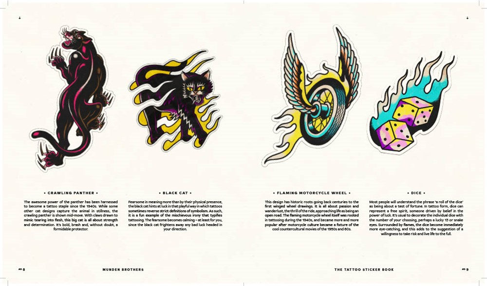 The Tattoo Sticker Book