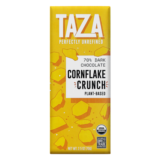 Taza Cornflake Crunch 70% Dark Chocolate