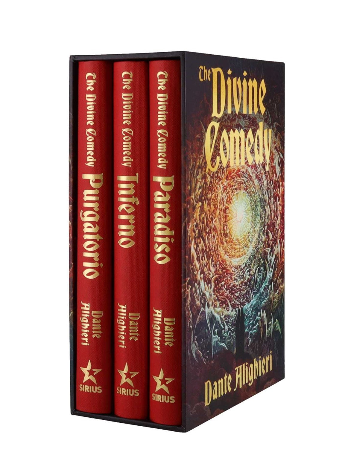 The Divine Comedy: Inferno, Purgatorio, Paradiso: Deluxe 3-Book Boxed Set
