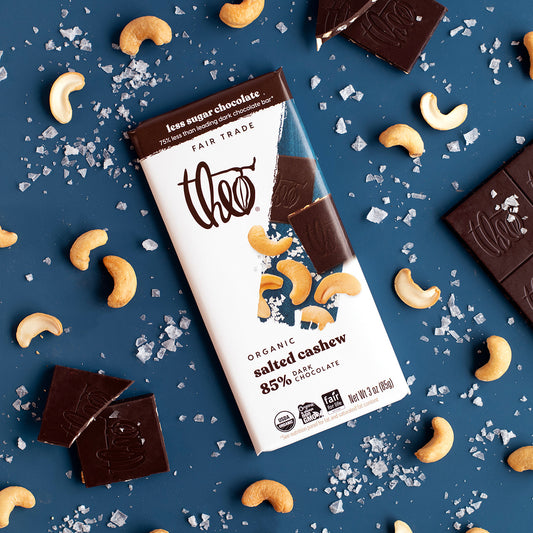 Theo Salted Cashew 85%