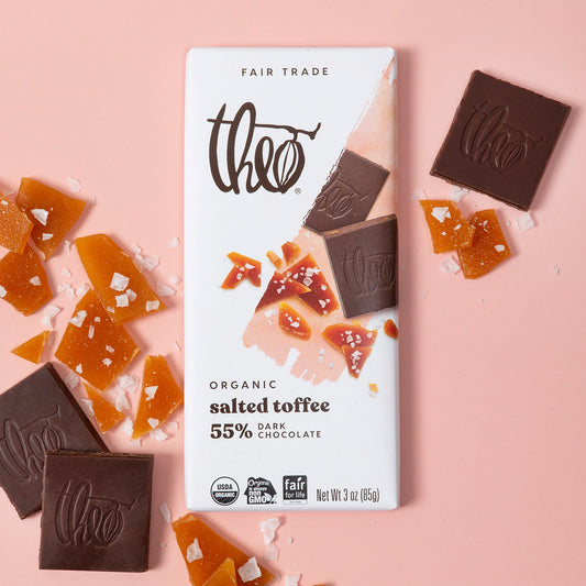 Theo Salted Toffee 55% Dark