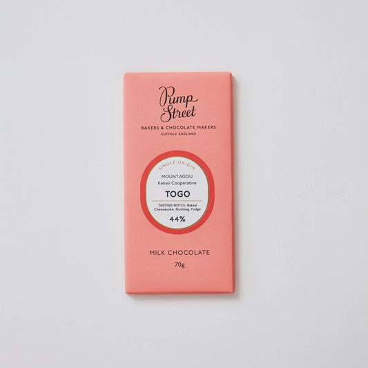 Pump Street Togo Swiss Milk 44% Dark Bar