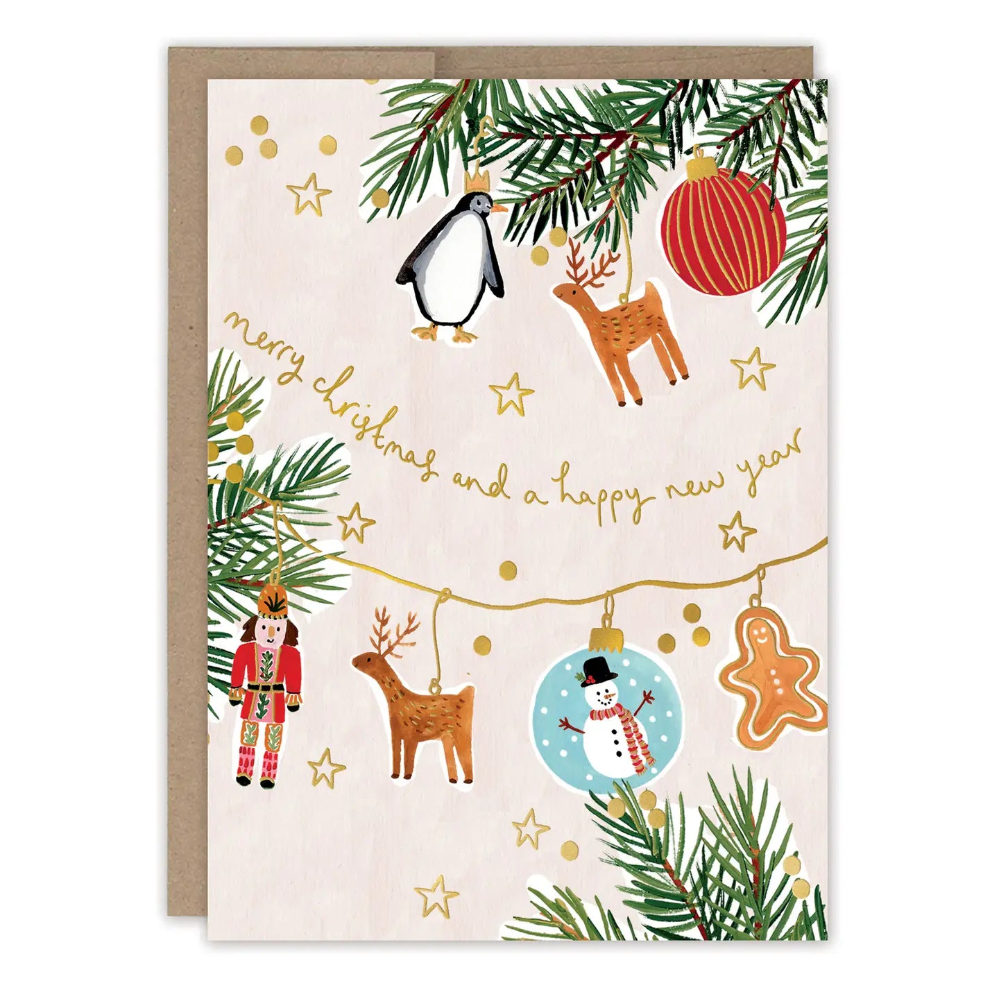Tree Decorations Christmas Card