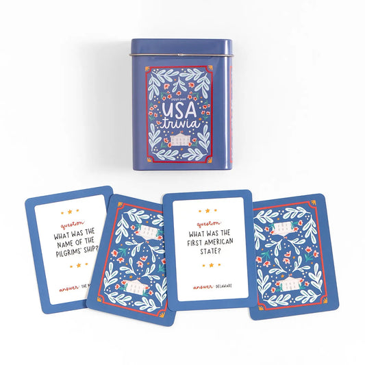 USA Trivia Deck of Cards