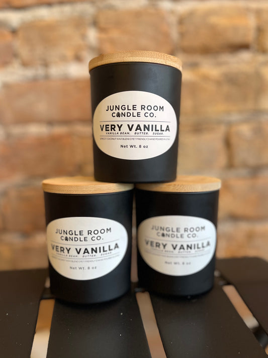Jungle Room Candle Co - Very Vanilla 8 oz Candle