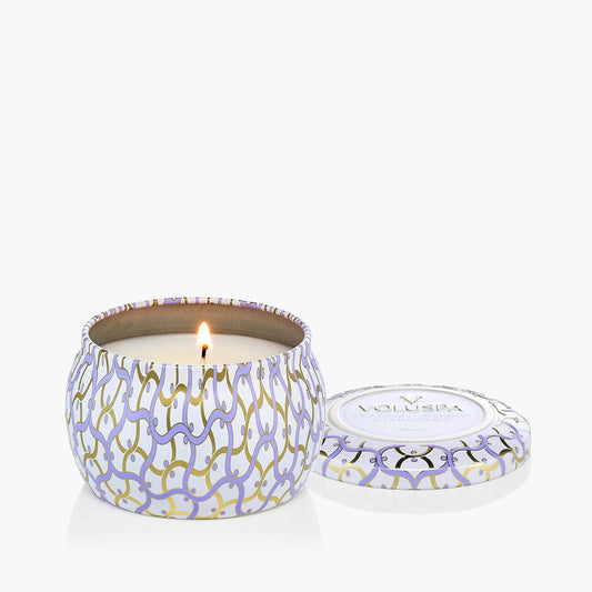 Voluspa Mountain Lavender & Chamomile Mini Tin Candles