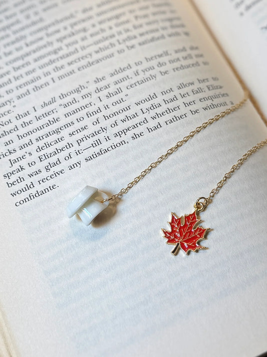 White Mug Chain Bookmark