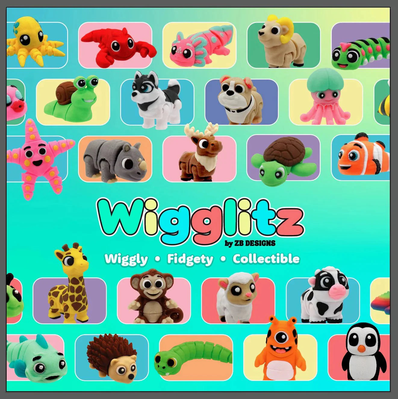 Wigglitz Individual Piece